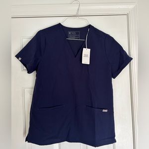 NWT Navy Blue Figs Women’s Scrub Top